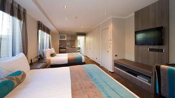 Premium Twin | 1 bedroom, in-room safe, desk, laptop workspace