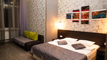 Deluxe Δωμάτιο | Ιταλικά σεντόνια Frette, κλινοσκεπάσματα υψηλής ποιότητας