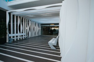 Entrada de la propiedad