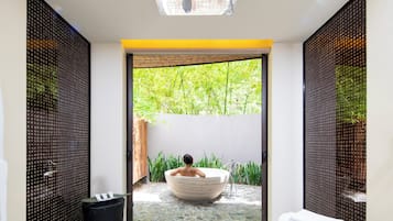 Suite, 2 Bedrooms (Papagayo, Pool) | Bathroom | Shower, rainfall showerhead, designer toiletries, hair dryer