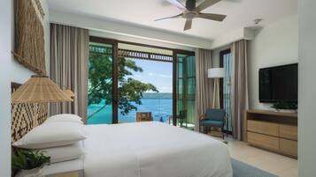 Ropa de cama de alta calidad y artículos del minibar gratis