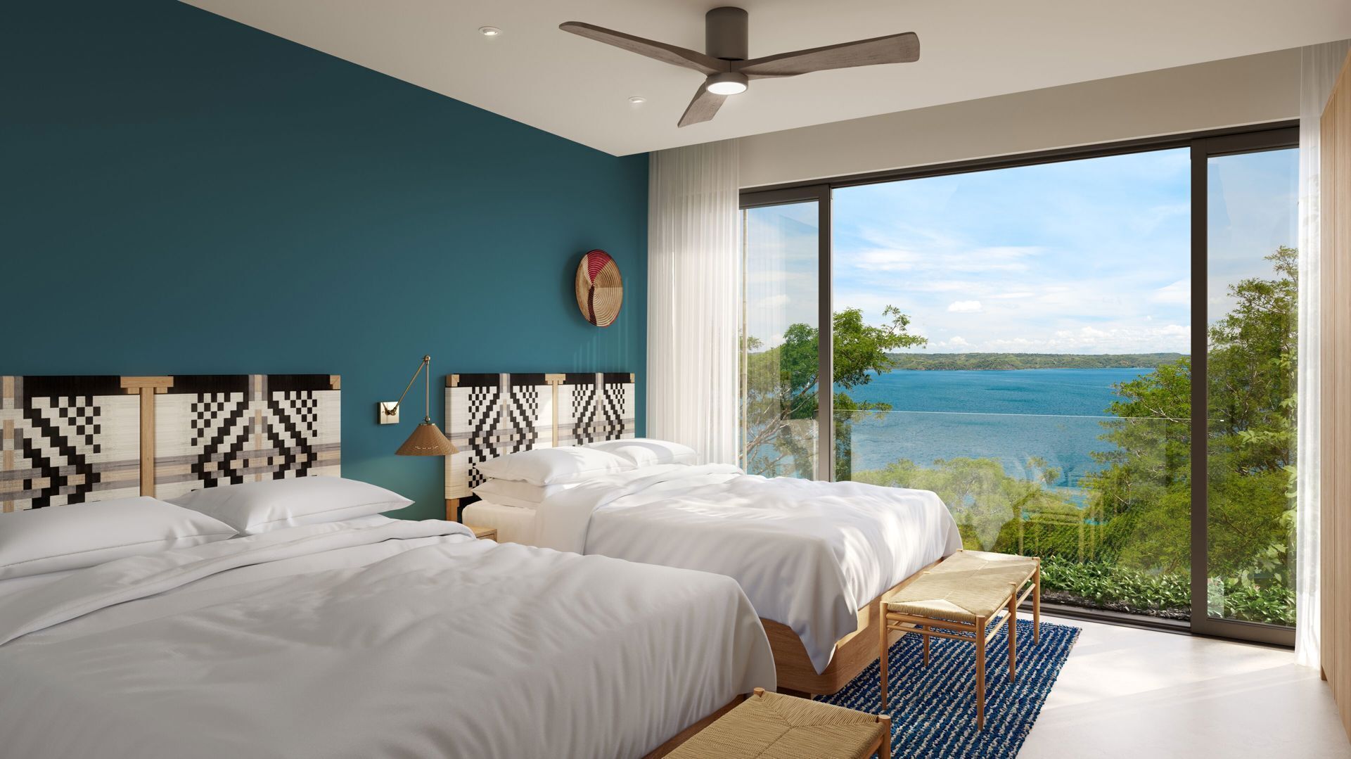 Premium bedding, free minibar items, in-room safe