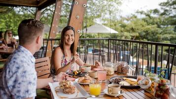 Daily full breakfast (USD 40 per person)