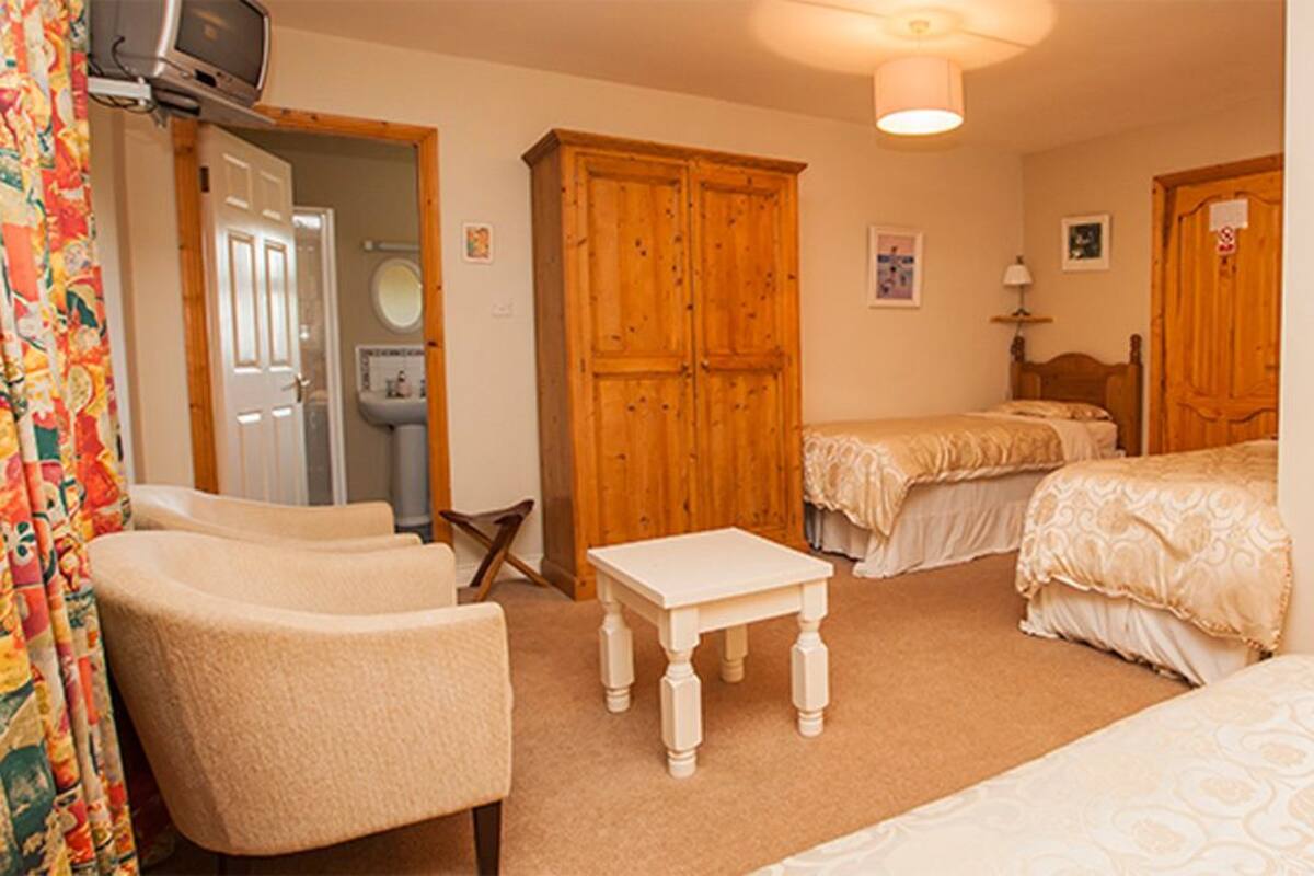 Iron/ironing board (on request), free cots/infant beds, free WiFi