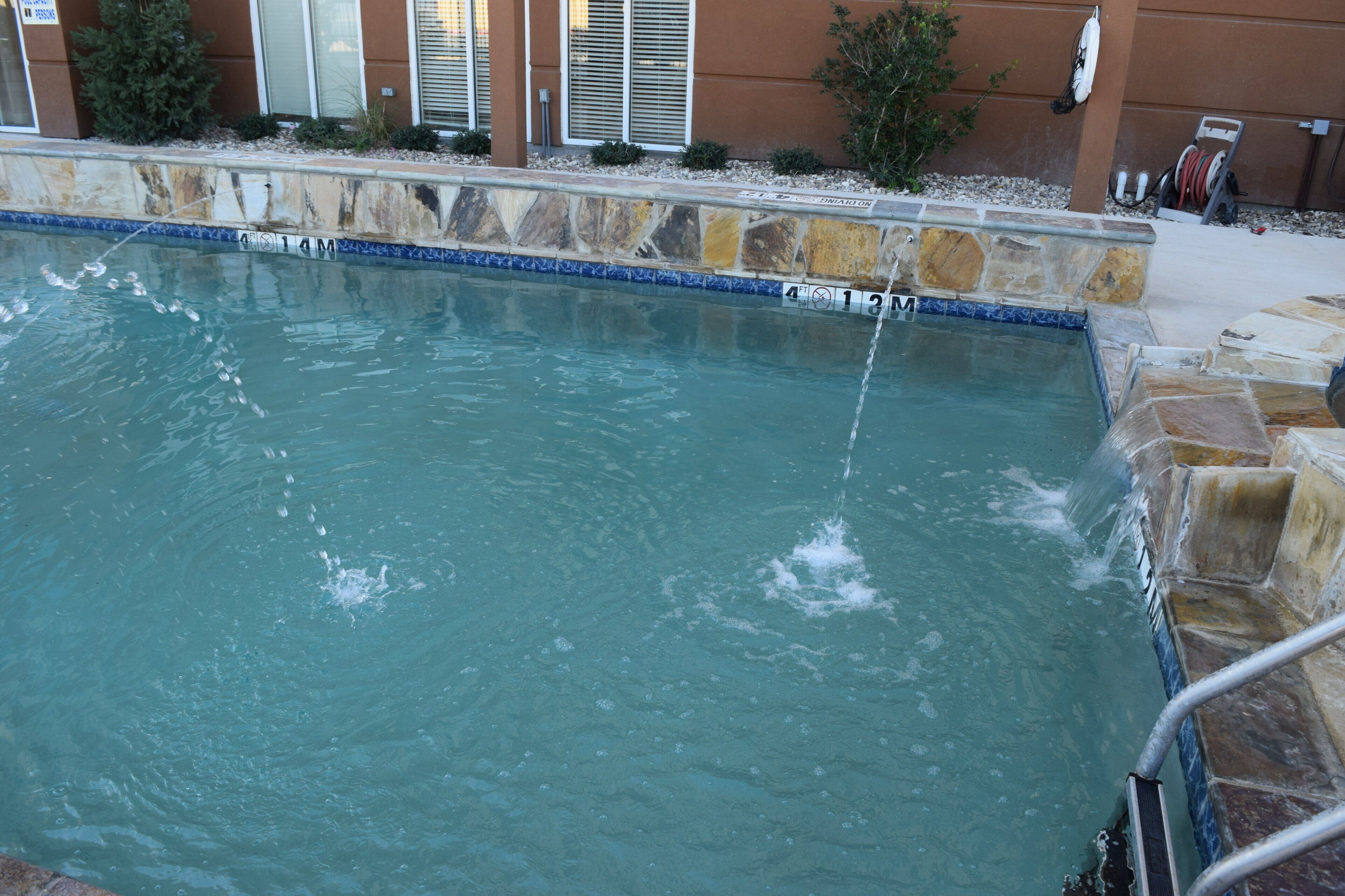 Seasonal outdoor pool