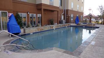 Seasonal outdoor pool