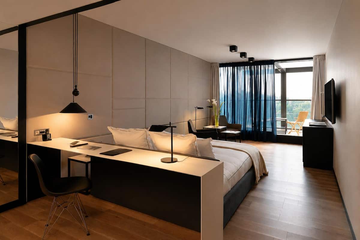 Egyptian cotton sheets, memory foam beds, minibar, in-room safe