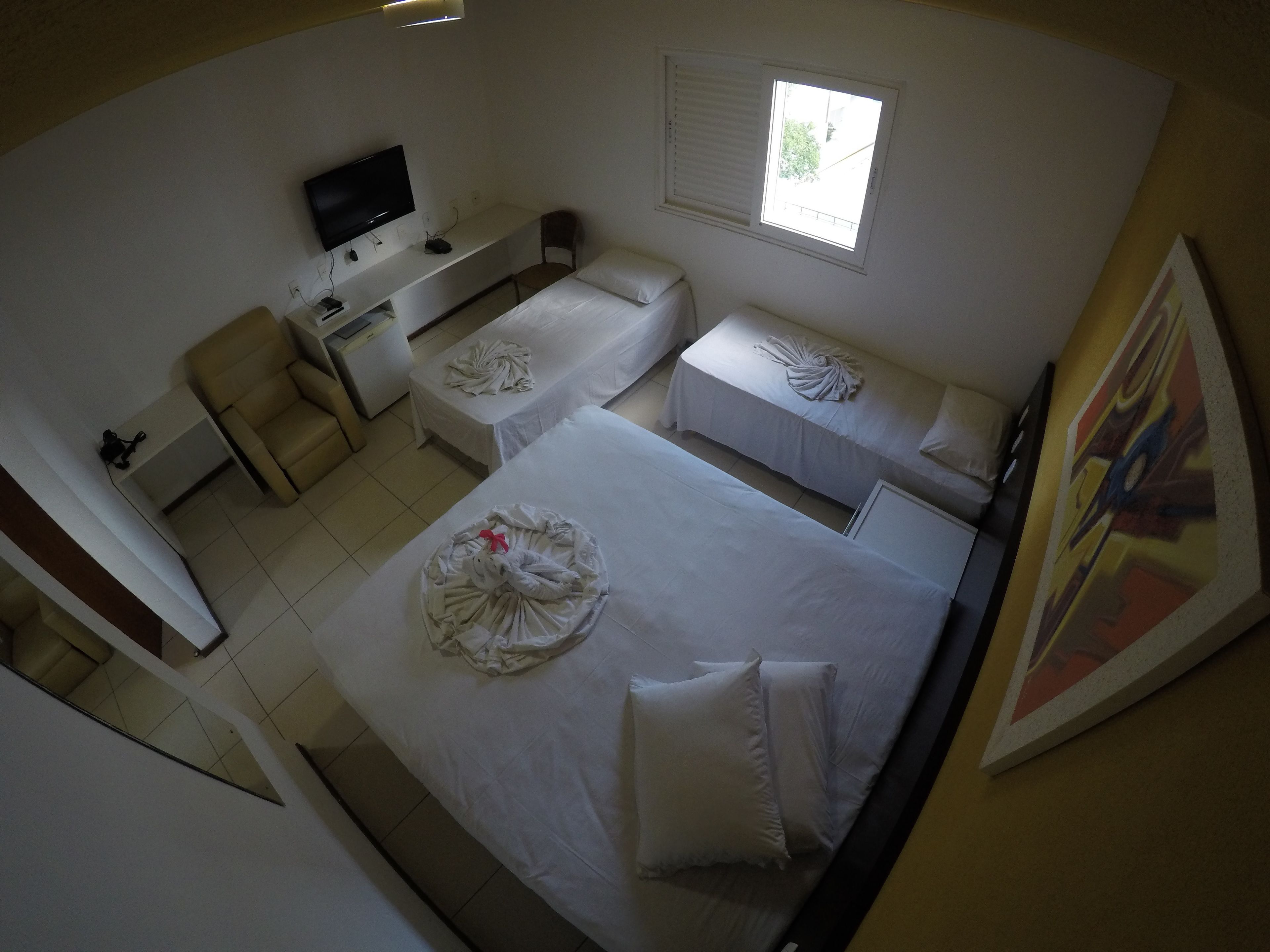 apartamento quadruplo | minibar, desk, soundproofing, free wifi
