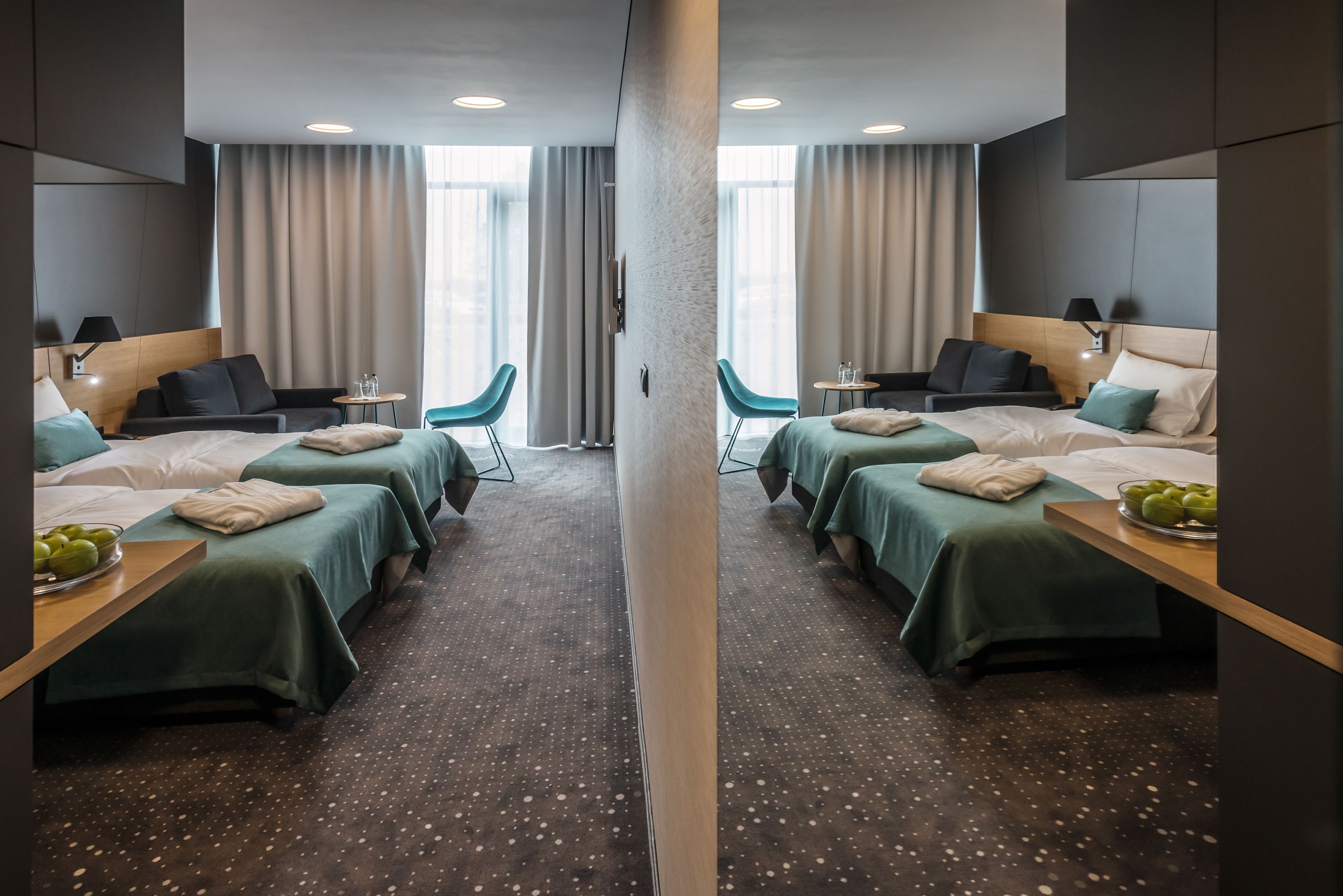 comfort room | minibar, in-room safe, blackout curtains, soundproofing