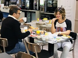 Daily continental breakfast for a fee