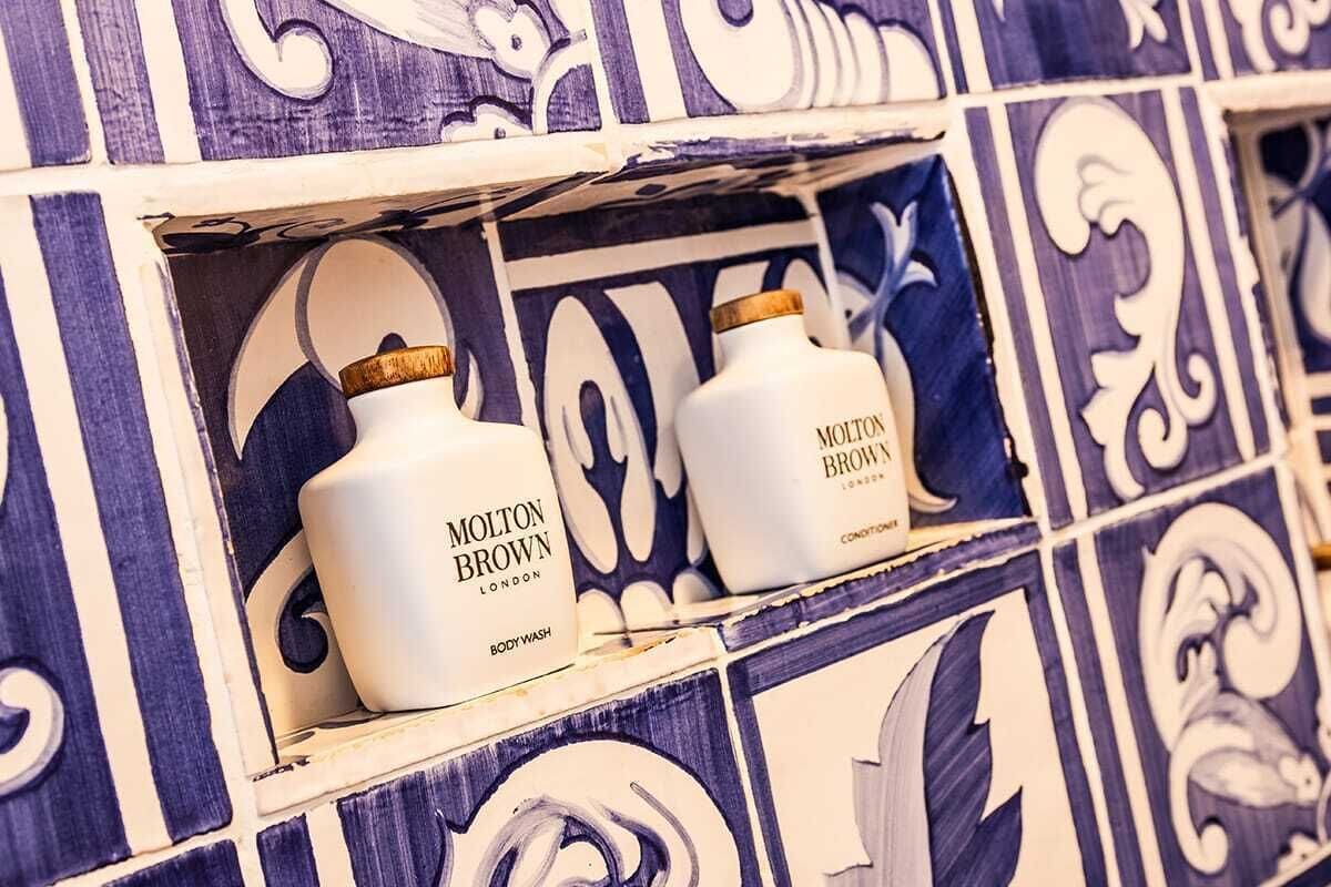 superior suite | bathroom | free toiletries, hair dryer, bathrobes, slippers