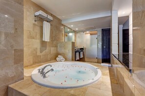 Douche, serviettes fournies