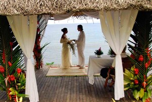 Área de bodas al aire libre