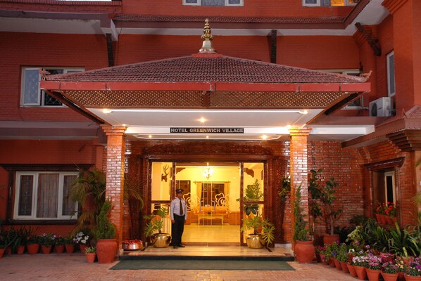 Fassade der Unterkunft