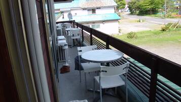 Vue depuis l’hébergement