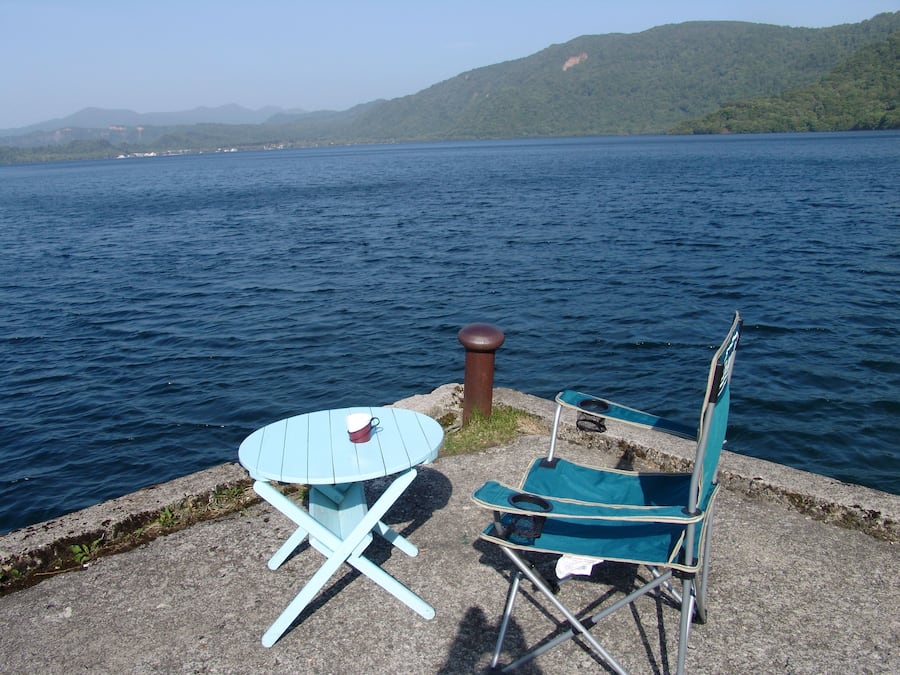 Utsikt fra overnattingsstedet