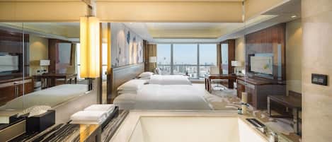 Premium bedding, minibar, in-room safe, desk