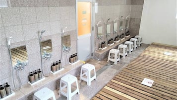 Room, 1 Twin Bed, Non Smoking, Shared Bathroom | Bathroom | Shower, hair dryer, slippers, towels