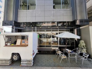 Façade de l’hébergement