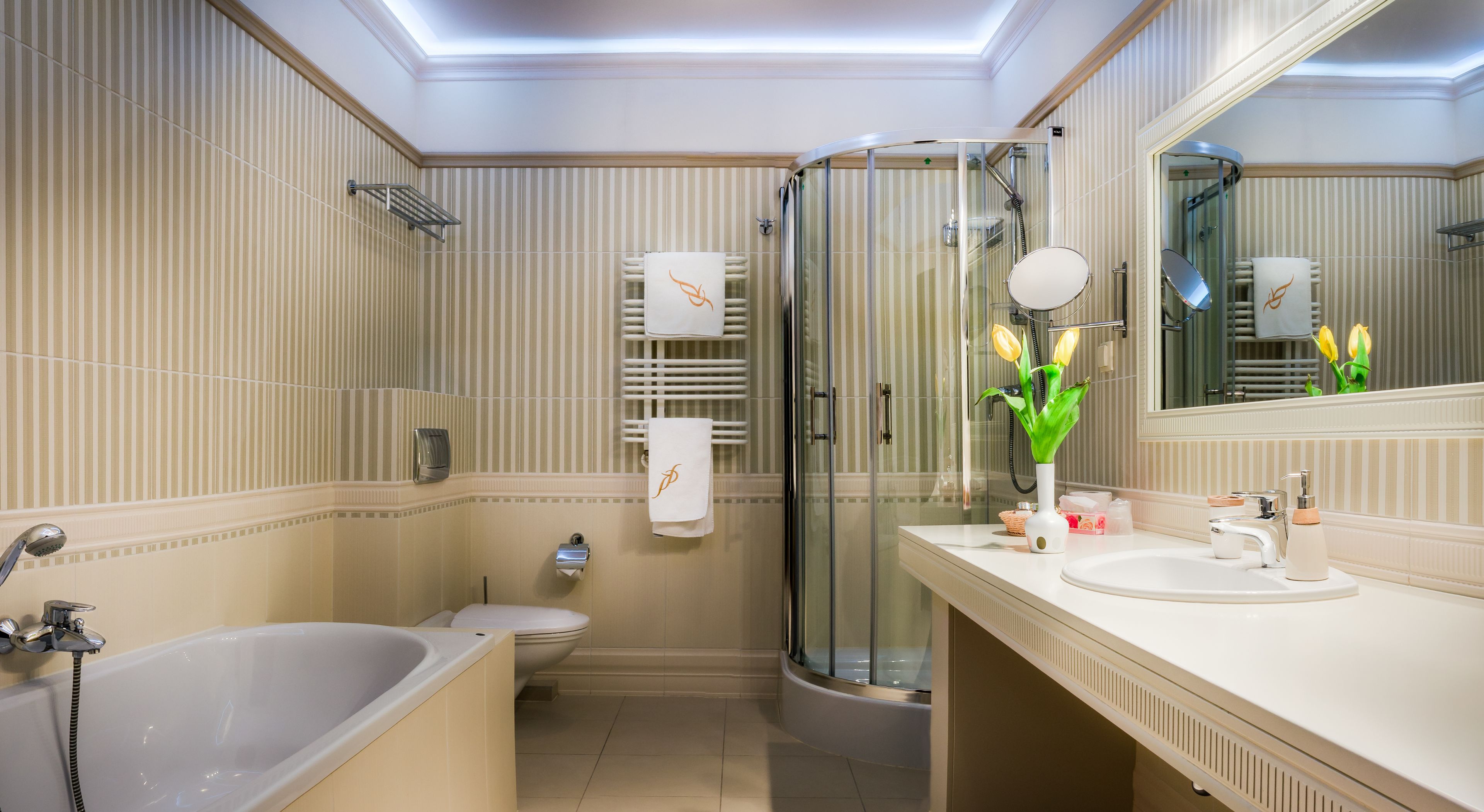 royal apartment, 2 bedrooms | bathroom | free toiletries, hair dryer, towels