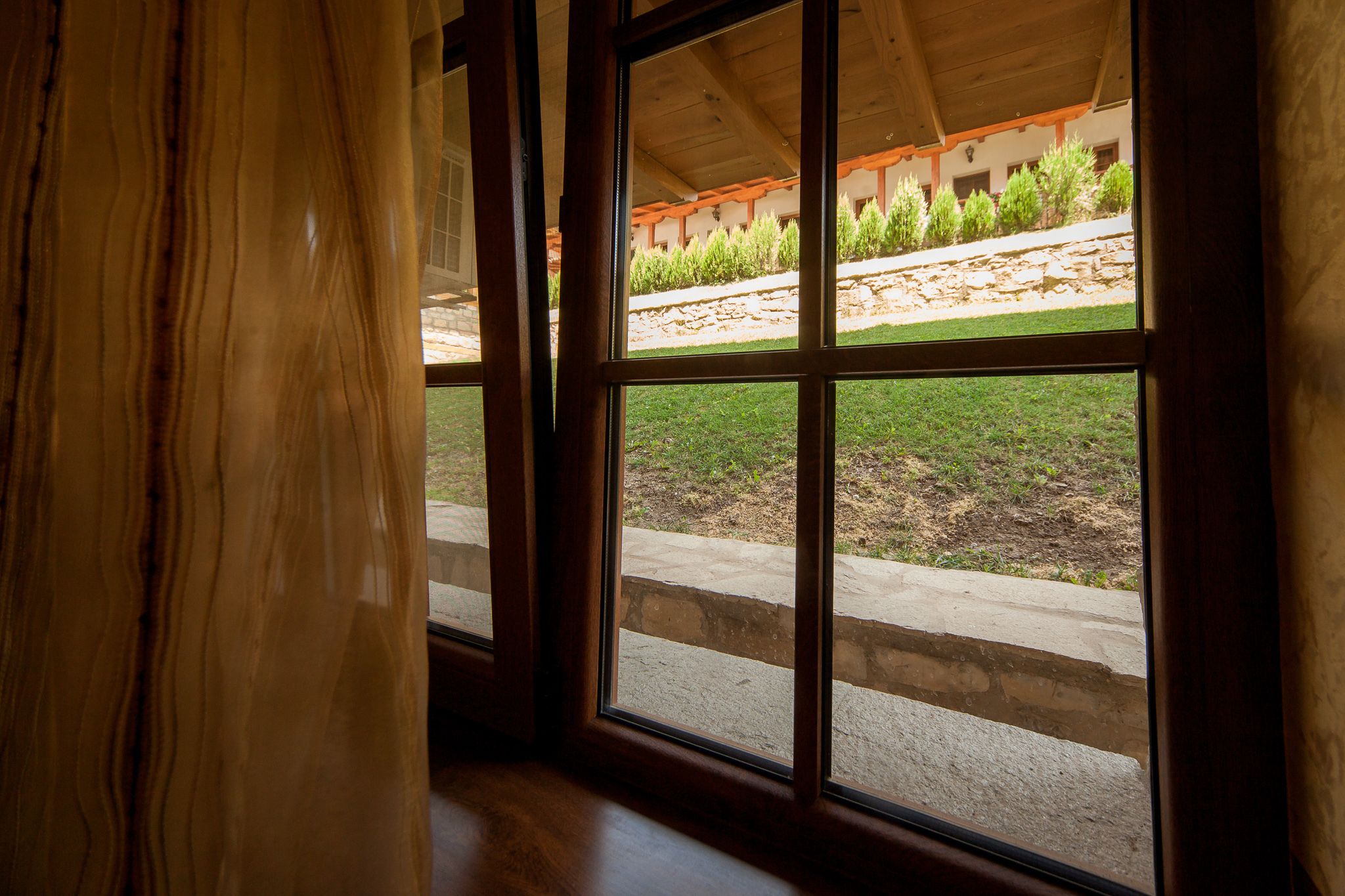 Chambre Économique Double ou avec lits jumeaux | Vue de la chambre