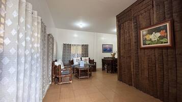 Family Bungalow, 2 Bedrooms | Living area | TV