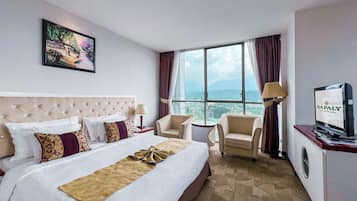 Suite junior | 1 dormitorio, colchones viscoelásticos, minibar y caja fuerte
