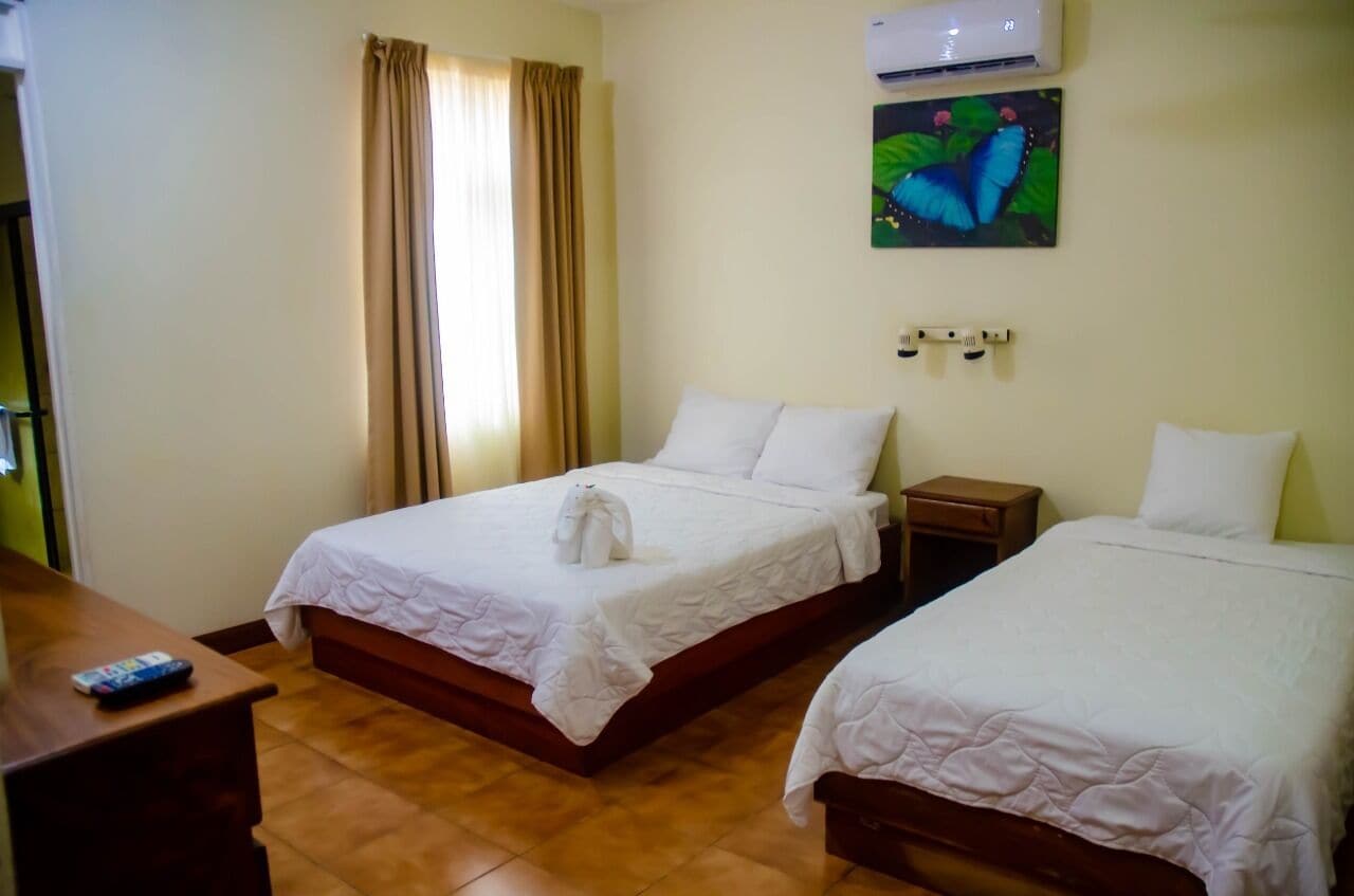 superior villa, 2 bedrooms, 2 bathrooms, garden view | 1 bedroom, in-room safe, free wifi, bed sheets