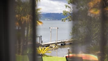 Lodge Room, 1 Bedroom, Ensuite, Lake View | Premium bedding, blackout curtains, soundproofing, iron/ironing board