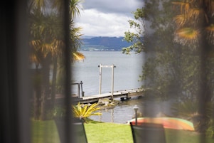 Lodge Room, 1 Bedroom, Ensuite, Lake View | Premium bedding, blackout curtains, soundproofing, iron/ironing board