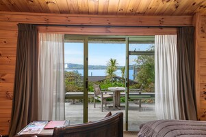 Lodge Room, 1 Bedroom, Ensuite, Lake View | Premium bedding, blackout drapes, soundproofing, iron/ironing board