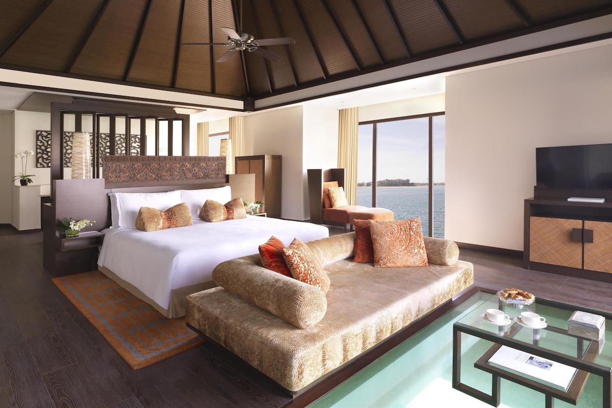 One Bedroom Over Water Villa | 1 bedroom, Egyptian cotton sheets, premium bedding, minibar