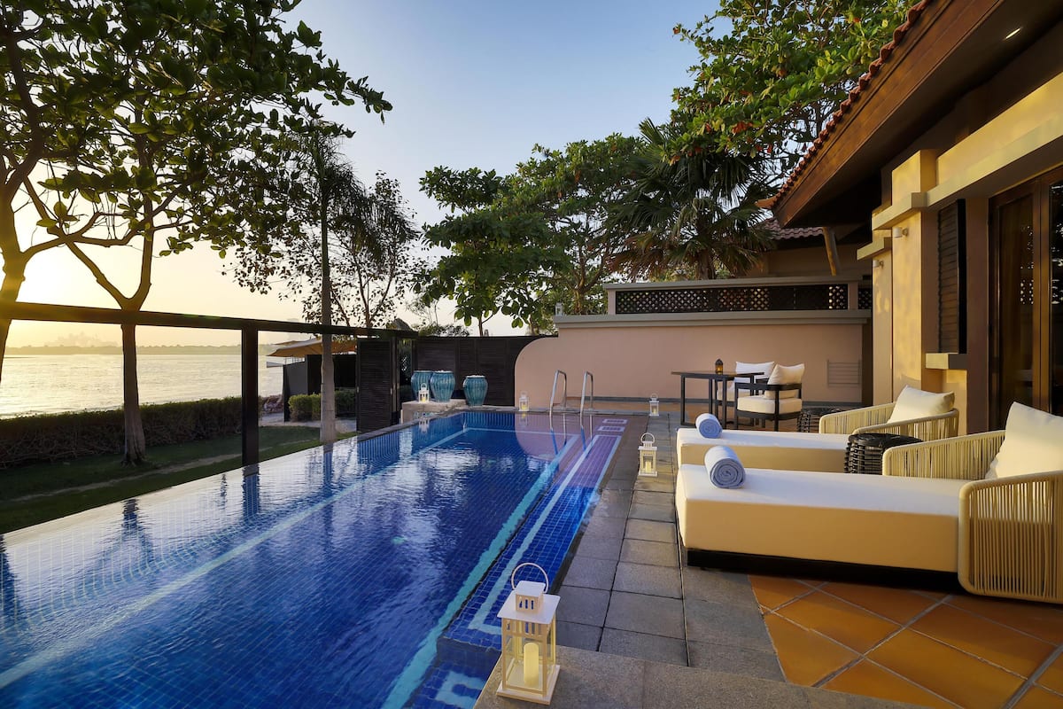 Villa | Lakens van Egyptisch katoen, luxe beddengoed, een minibar