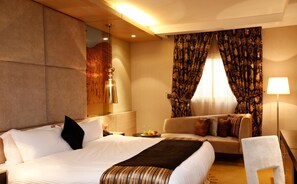 Egyptian cotton sheets, in-room safe, desk, blackout curtains - Grand Plaza Hotel - Takhasosi Riyadh (Riyadh)