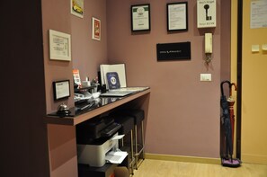 Interior entrance