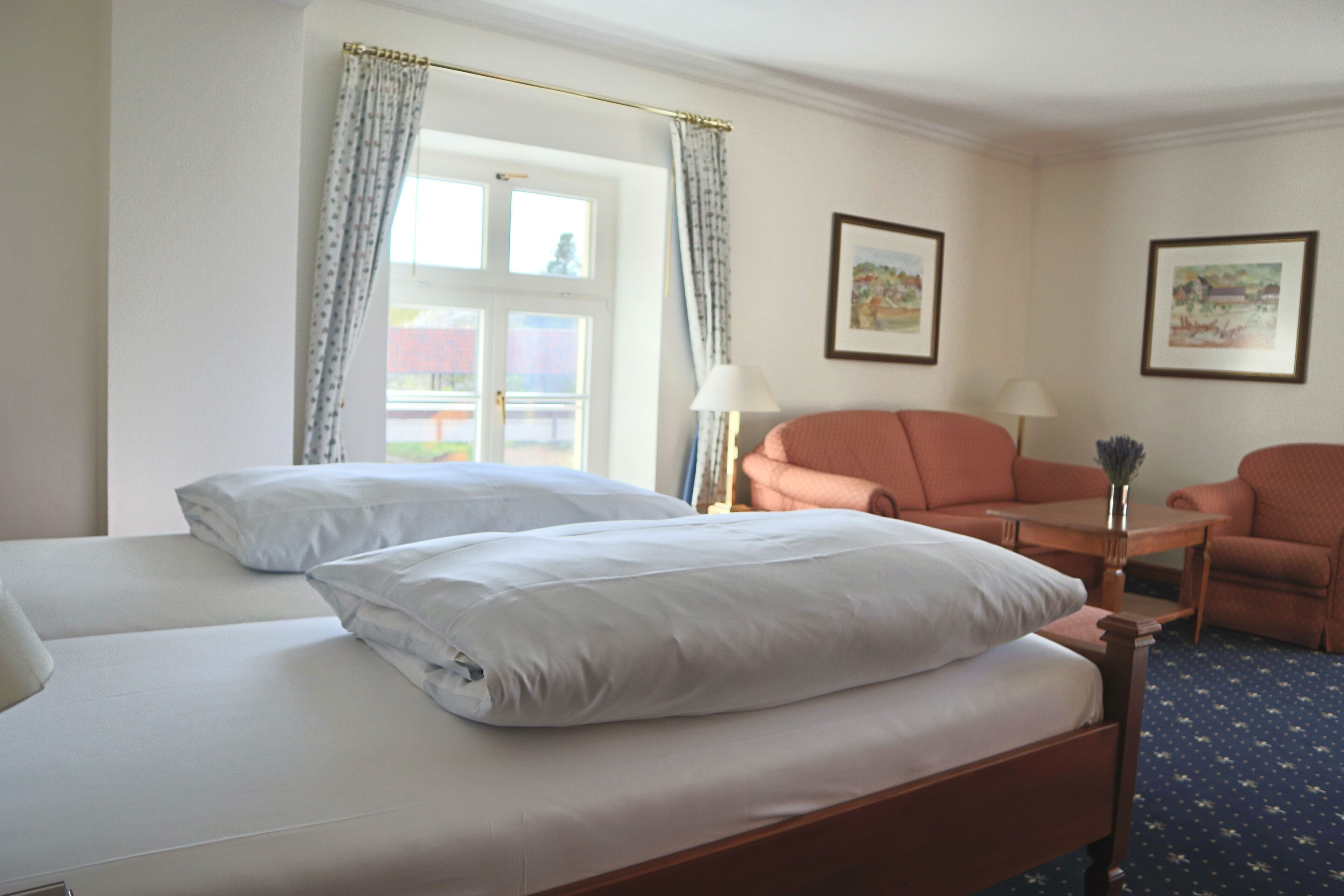 suite, 1 double bed, sauna, river view | 1 bedroom, hypo-allergenic bedding, in-room safe, blackout curtains