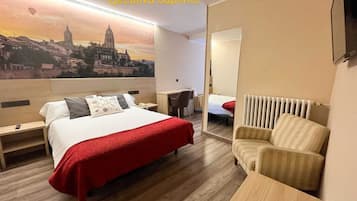 Executive-værelse | Premium-sengetøj, skrivebord, gratis Wi-Fi, sengetøj