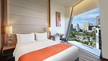 Zimmer, 1 Queen-Bett, Stadtblick (Free Breakfast) | Ausblick vom Zimmer