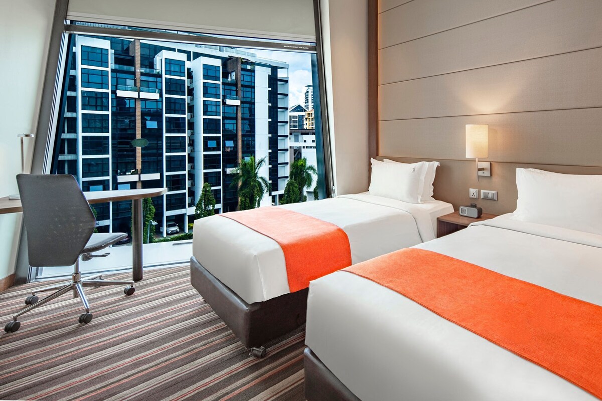 Ropa de cama de alta calidad y camas con pillow-top 