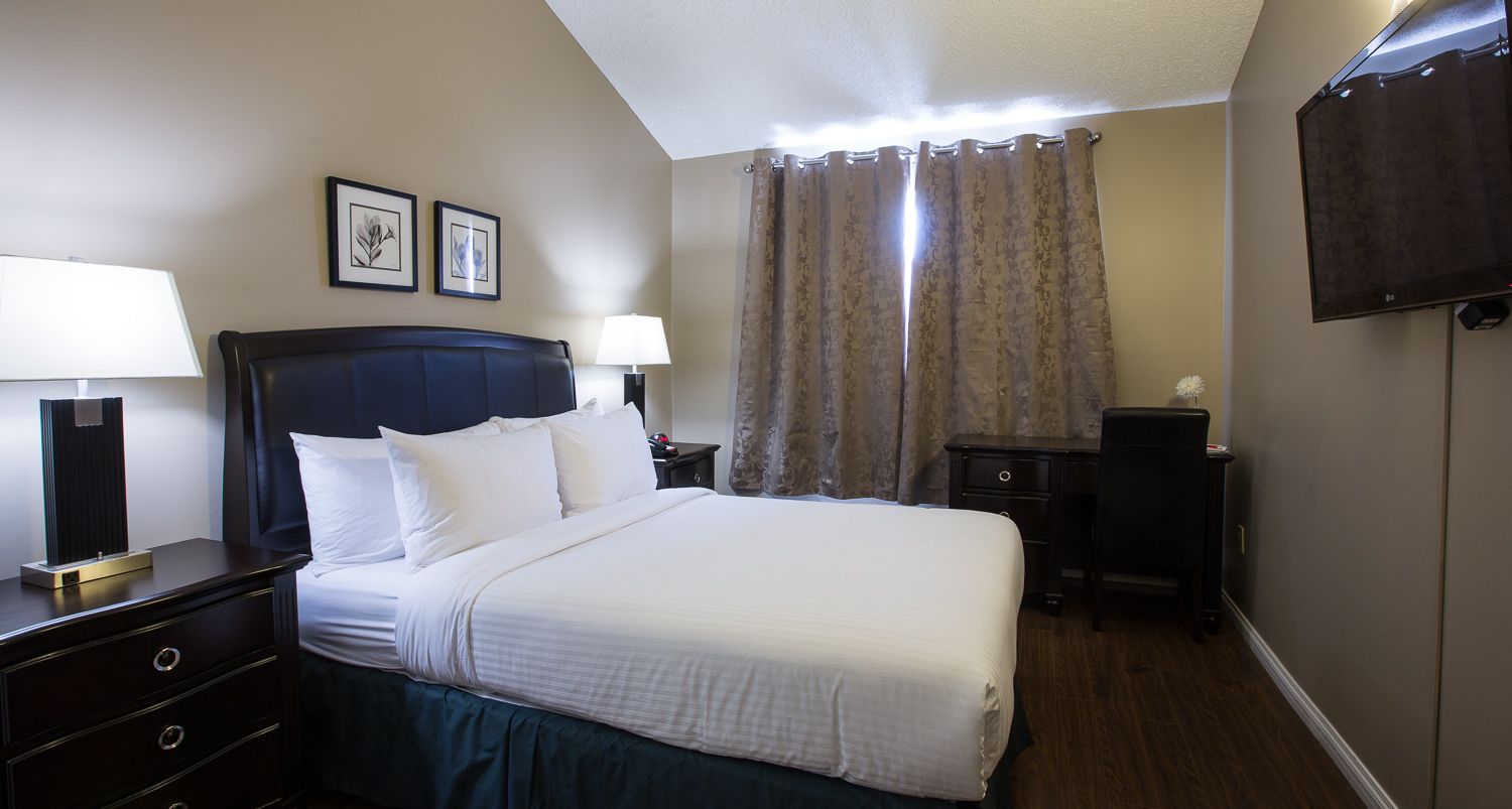 Blackout drapes, iron/ironing board, rollaway beds (surcharge)