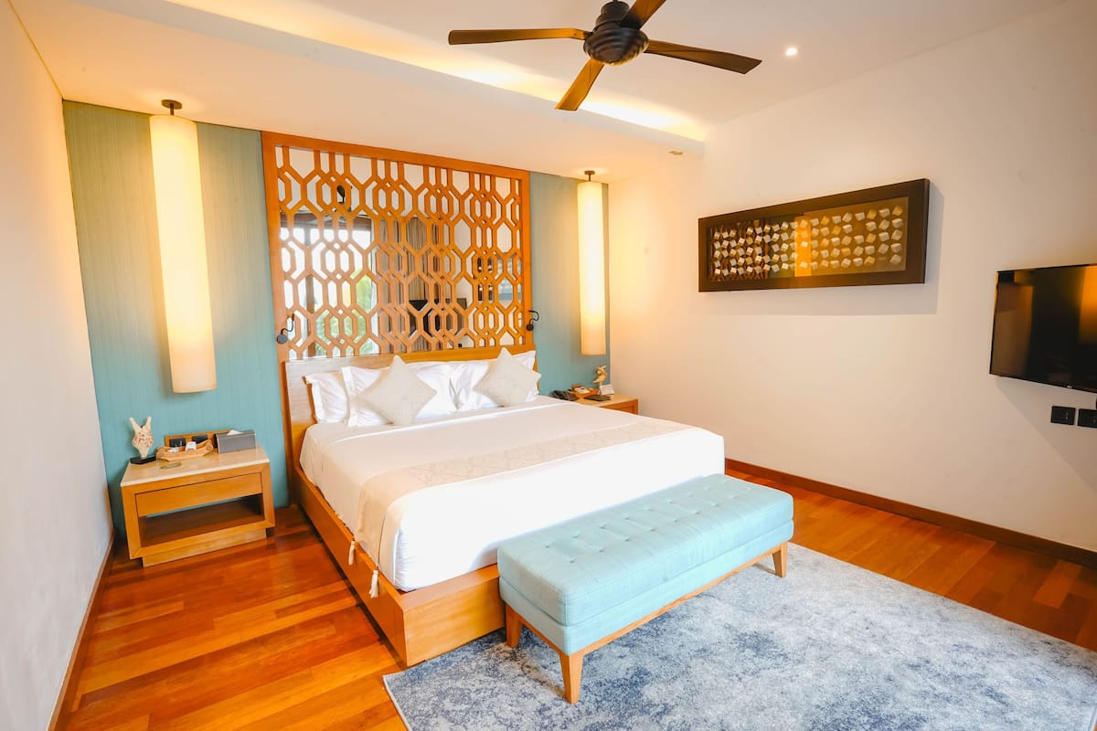 imperial villa, one bedroom, private pool | 1 bedroom, minibar, in-room safe, individually furnished