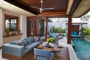 Deluxe Villa, 1 Bedroom, Private Pool | Minibar, in-room safe, individually furnished, desk - Maca Villas & Spa Bali (Seminyak)