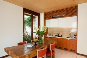 Deluxe Villa, 2 Bedrooms, Private Pool | In-room dining