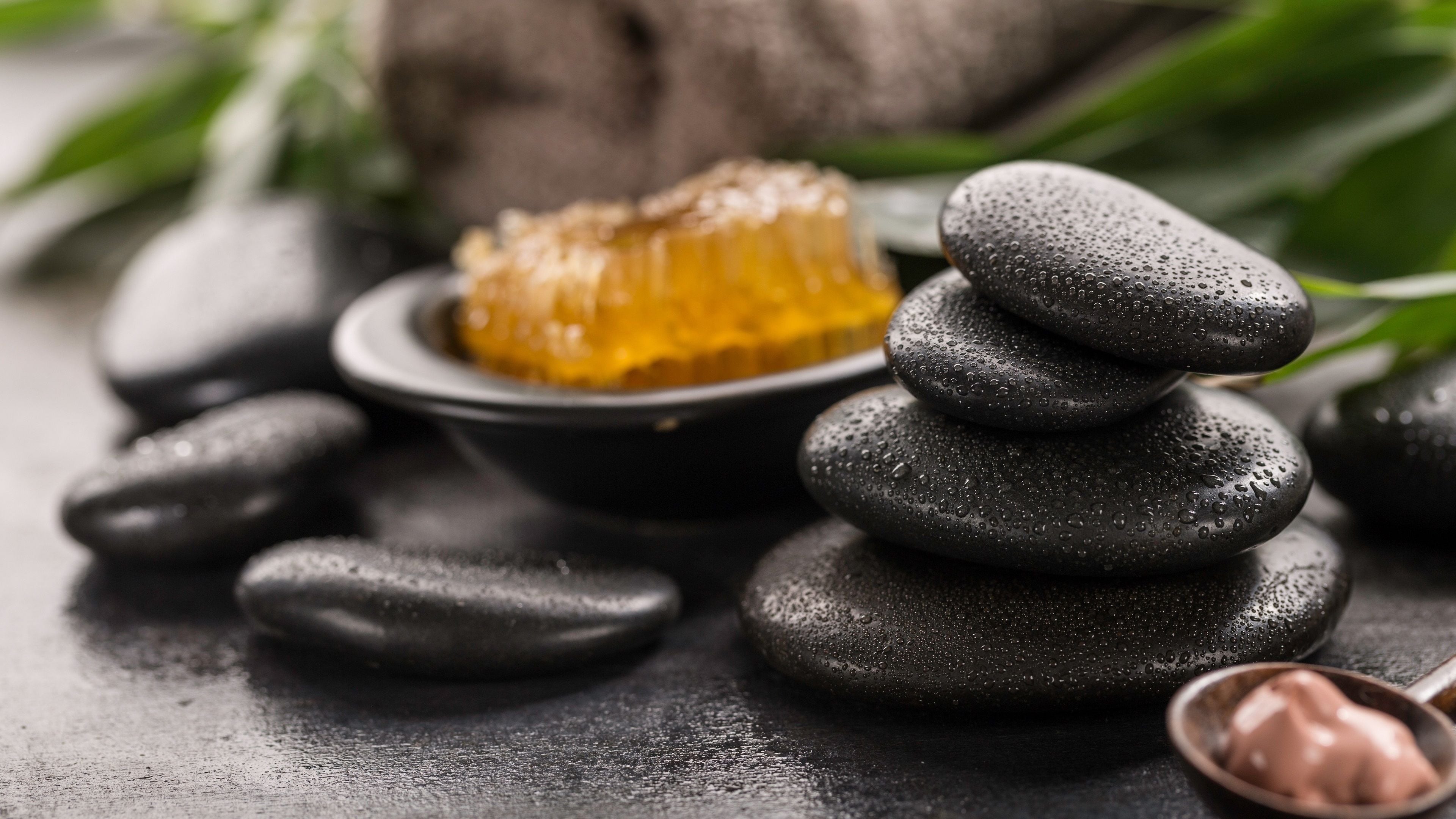 hot stone massages, sports massages, facials, massages