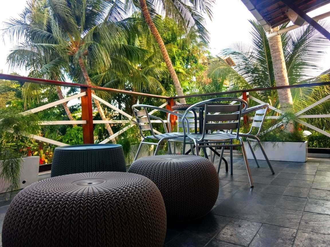 Sala de estar en el lobby