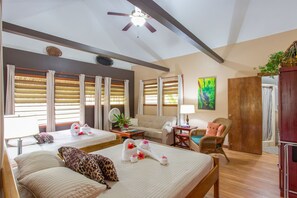 Family Room with Garden View | ห้องพักตกแต่งอย่างมีเอกลักษณ์, ตกแต่งพิเศษโดยเฉพาะ, Wi-Fi ฟรี