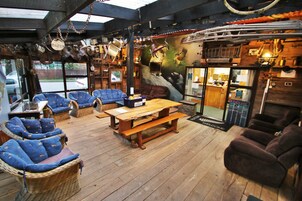 Zona de estar del vestíbulo