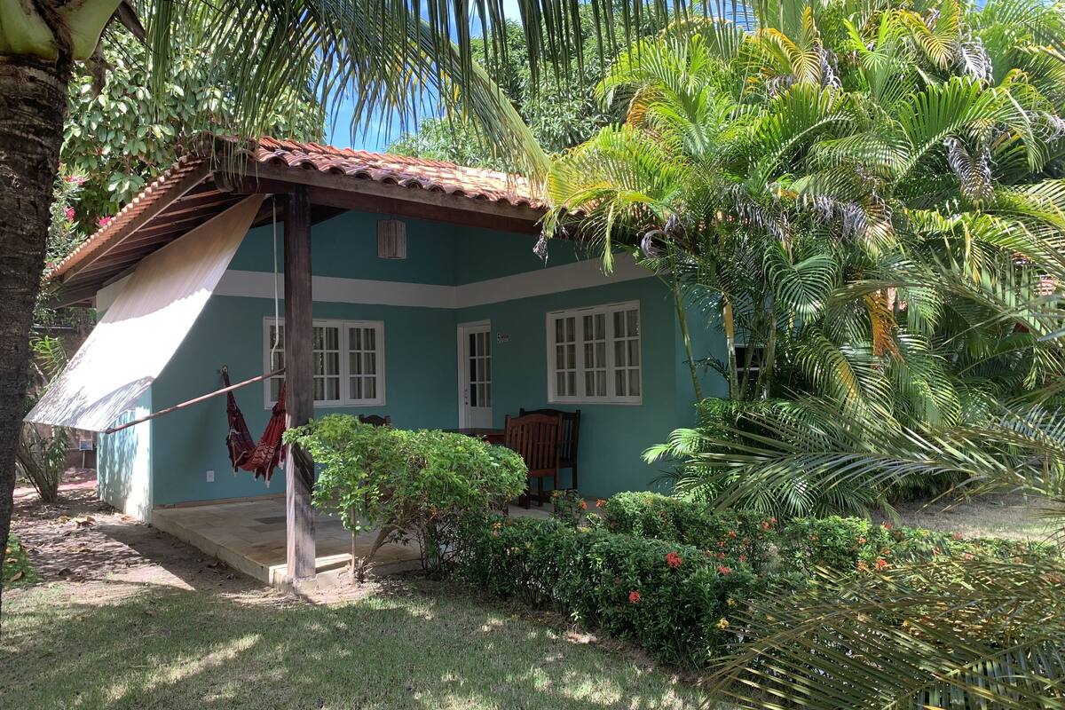 Chale Superior casal | Minibar, wifi gratis, ropa de cama