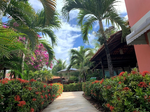 Voorkant van accommodatie