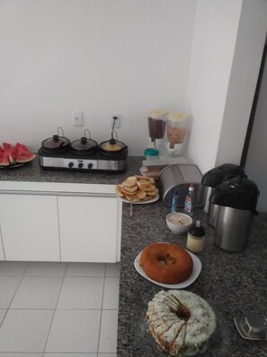 Private kitchen - Pousada Mar de Maceió (Maceió)